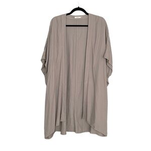ARITZIA Talula Blouse Kimono Open Front Cardigan Duster Oversized Mauve XXS/XS